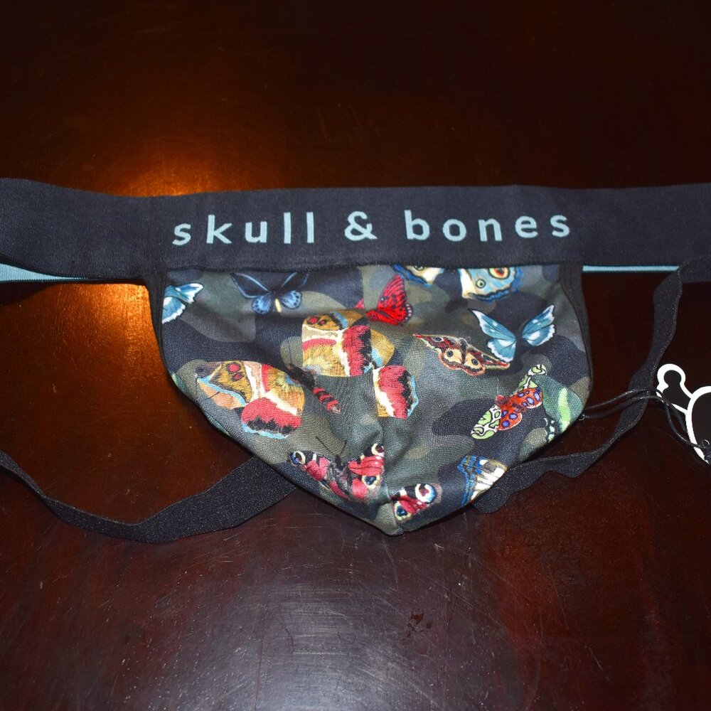 Skull & Bones Butterfly Jock NWT